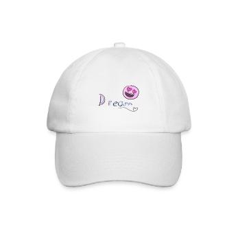 Dreamer's dream - Baseball Cap - white/white - Front