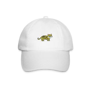 Wildtiere - Baseballkappe - Weiß/Weiß - Vorne