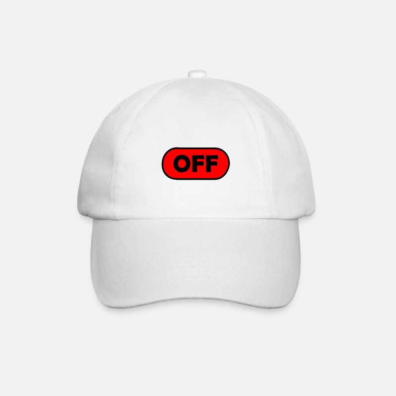 off / off - Casquette classique - blanc/blanc