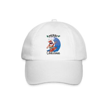 Christmas in July - Baseball Cap - white/white - Front