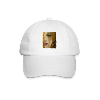 Gustav klimt - Baseball Cap - white/white - Front