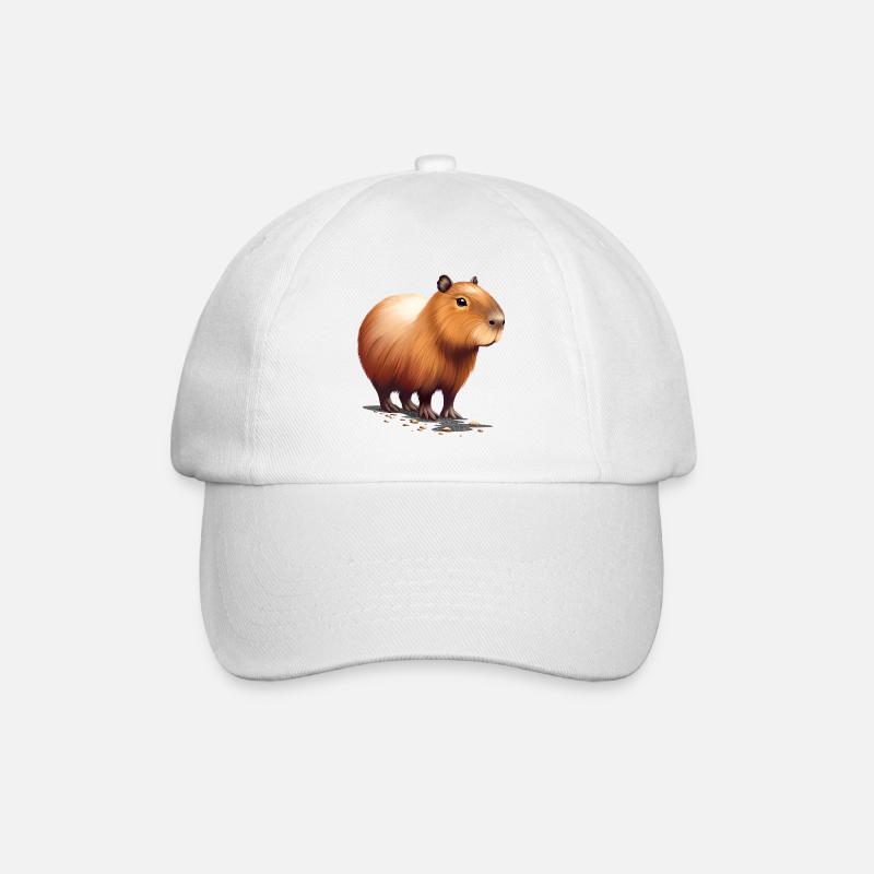 Capybara - Casquette classique - blanc/blanc