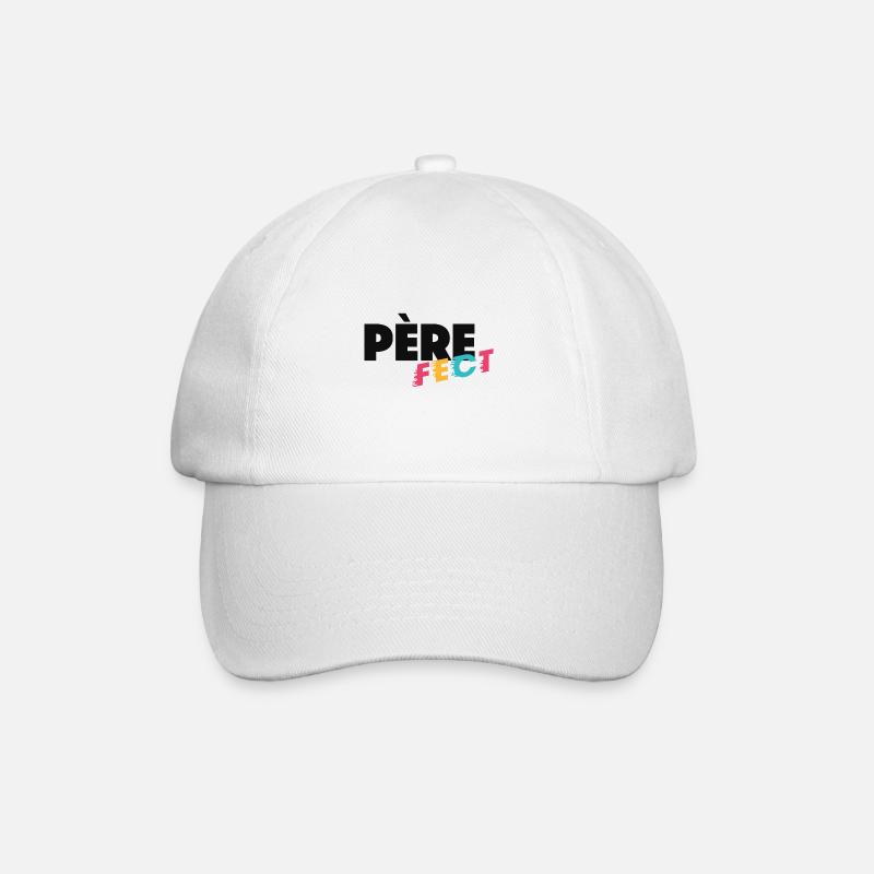 PÈRE fect - Casquette classique - blanc/blanc