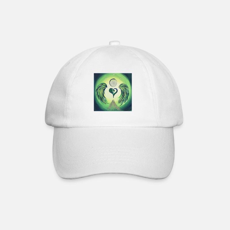 Ange du cœur de la résolution des traumatismes - Casquette classique - blanc/blanc