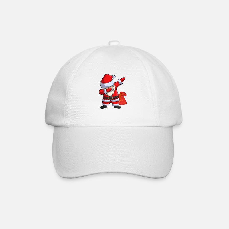 Weihnachtsmann Santa Claus - Baseballkappe - Weiß/Weiß
