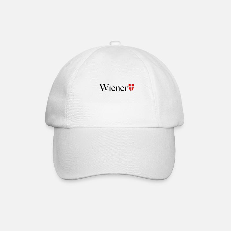 Wiener - Baseballkappe - Weiß/Weiß