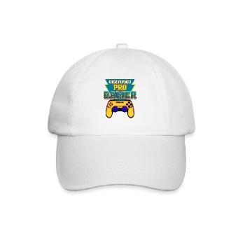 GAMER - Baseballkappe - Weiß/Weiß - Vorne
