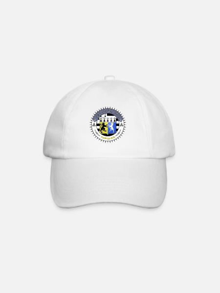 Logo Breizh ma bro blason Finistère - Casquette classique - blanc/blanc