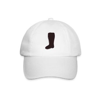 Boot - Baseball Cap - white/white - Front