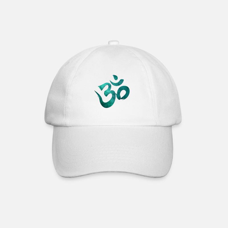 Signe Om - Casquette classique - blanc/blanc