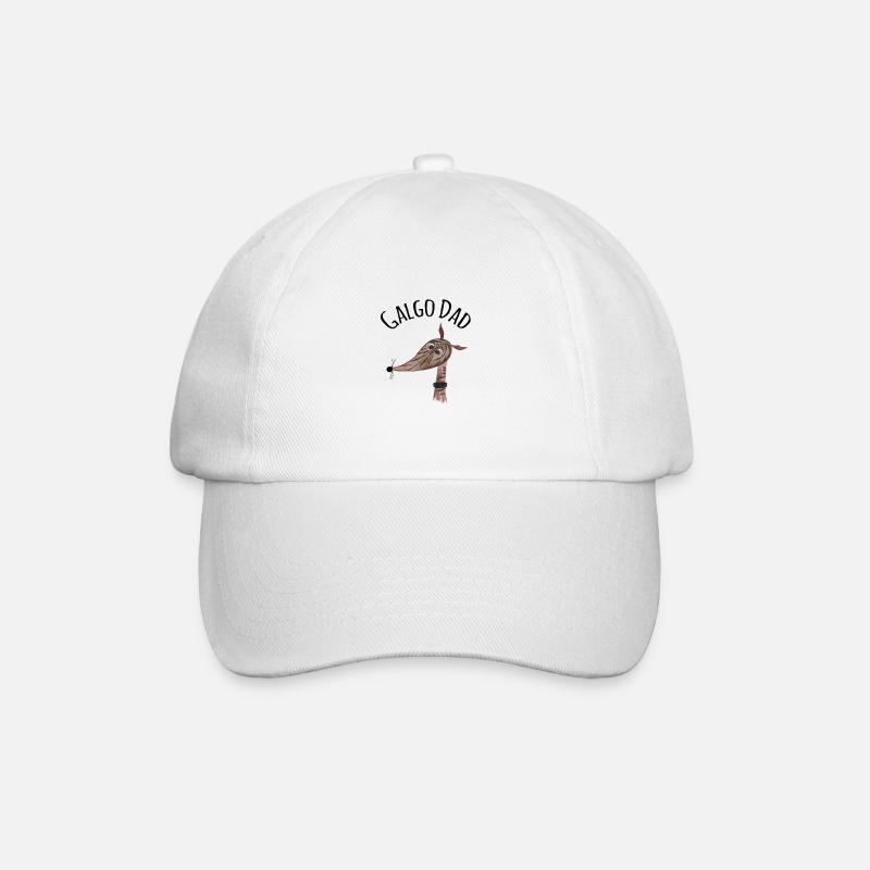 Broche Galgo Dad 5 Galgo - Casquette classique - blanc/blanc