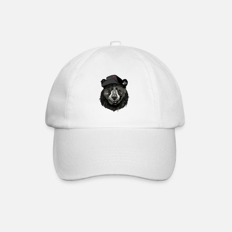 OURS - Casquette classique - blanc/blanc