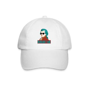 Mozart Star - Baseballkappe - Weiß/Weiß - Vorne