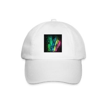 Aquarelle de plumes - Casquette classique - blanc/blanc - Devant