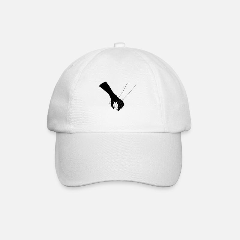 Black Lives Matter - Baseballkappe - Weiß/Weiß
