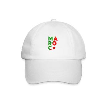 maroc - Casquette classique - blanc/blanc - Devant