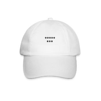 anti pis - Casquette classique - blanc/blanc - Devant