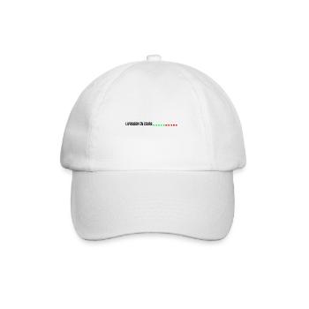 livraison en cours la poste facteur - Casquette classique - blanc/blanc - Devant