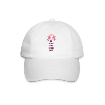 yoga - Baseball Cap - white/white - Front