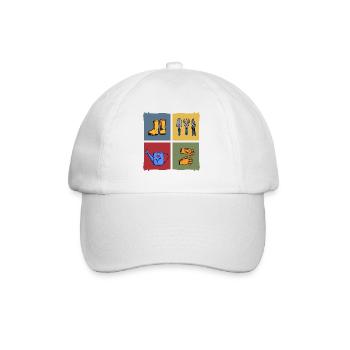 Garden Gardening Organic Garden Secateurs - Baseball Cap - white/white - Front