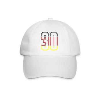 30 symbole de chiffres Allemagne - Casquette classique - blanc/blanc - Devant