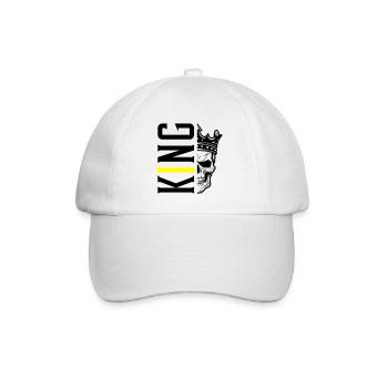 Crâne de roi - Casquette classique - blanc/blanc - Devant