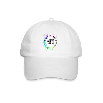 Drums Music - Baseball Cap - white/white - Front