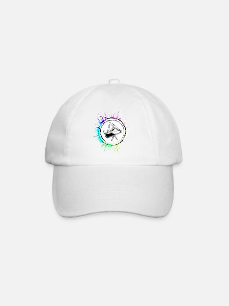 Taschenmesser Symbol - Baseballkappe - Weiß/Weiß