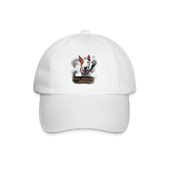 Bull terrier team number 1 Champion Winner Leader - Baseball Cap - white/white - Front