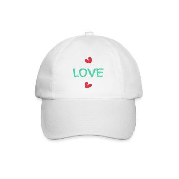 PAAR. VALENTINSTAG. GERADE VERHEIRATET. Junggesellinnenabschied. MARIES - Baseballkappe - Weiß/Weiß - Vorne