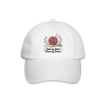 Point par point, rêve par rêve - Casquette classique - blanc/blanc - Devant