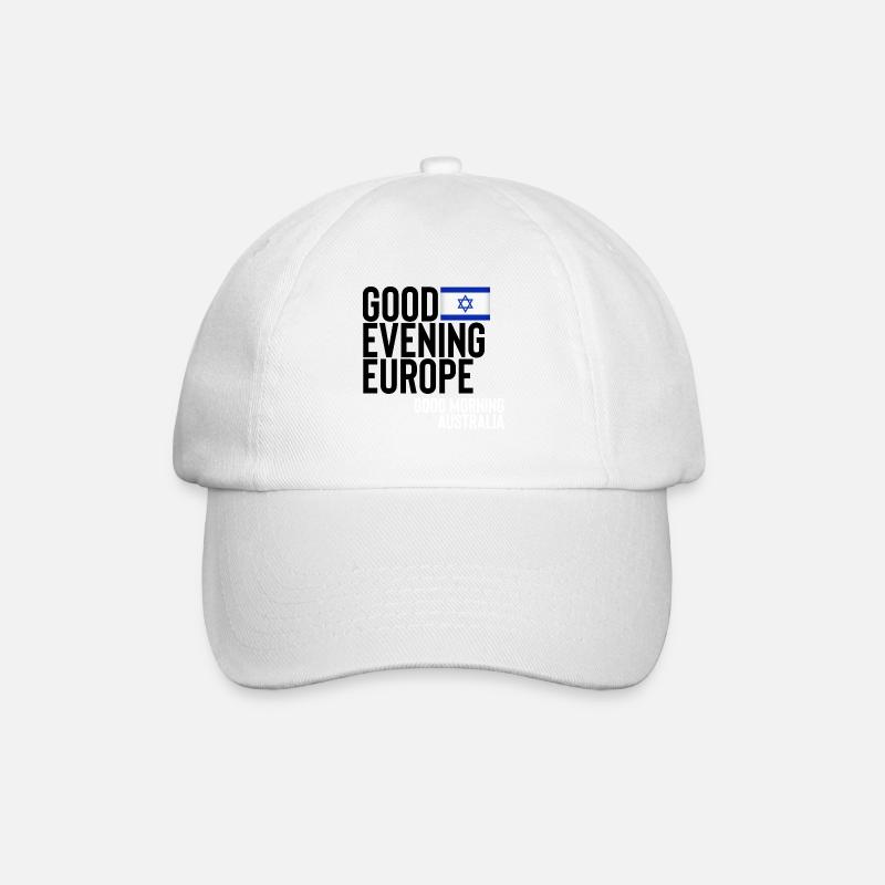 eurovision - Baseball Cap - white/white