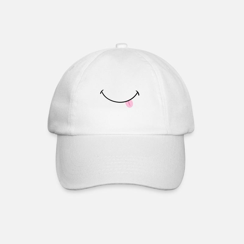 Fun - Baseballkappe - Weiß/Weiß