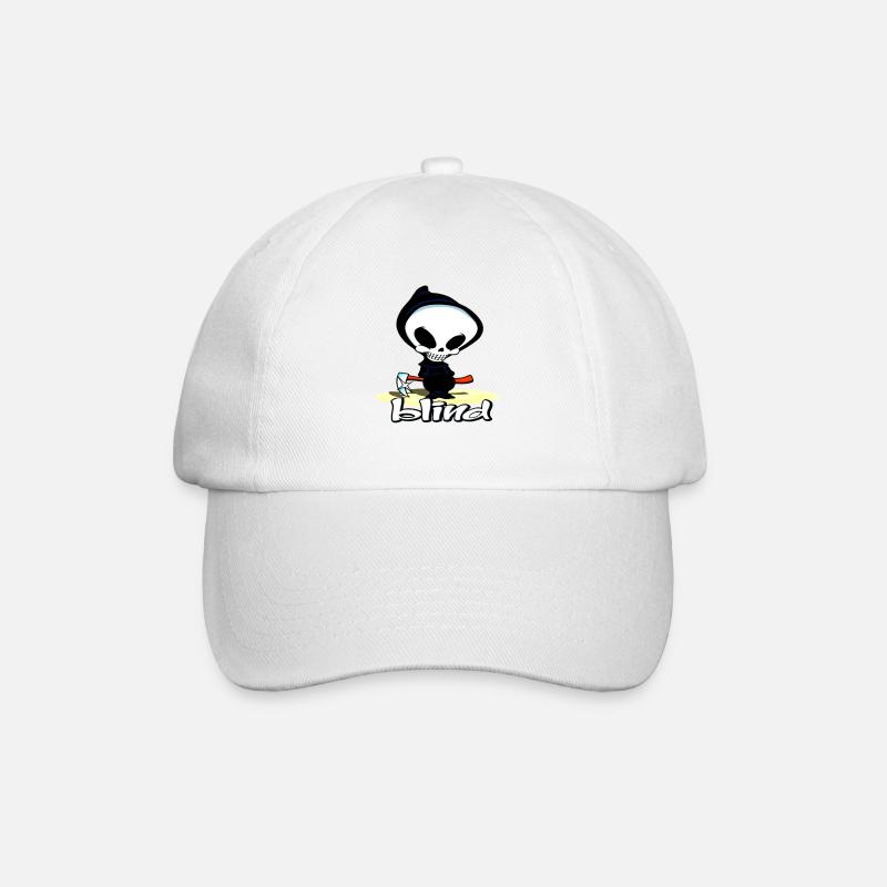 BLINDER SCHÄDEL - Baseballkappe - Weiß/Weiß