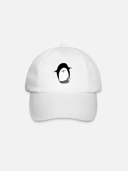 PINGUIN - JUST DANCE - Baseballkappe - Weiß/Weiß