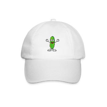 Joyeux cornichon - Casquette classique - blanc/blanc - Devant