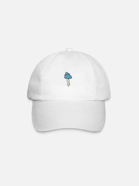 orage - Casquette classique - blanc/blanc