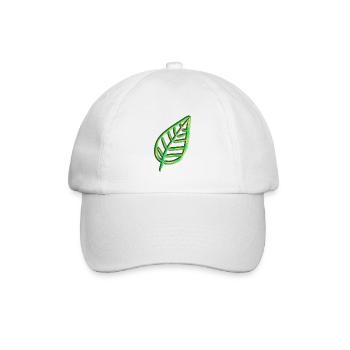 Leaf Green Symbol Nature - Baseball Cap - white/white - Front