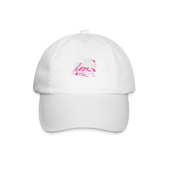 Crosses Pattern Cross Love Word - Baseball Cap - white/white - Front