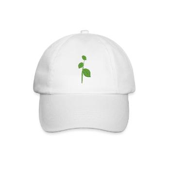 Feuilles Symbole de la nature végétale - Casquette classique - blanc/blanc - Devant