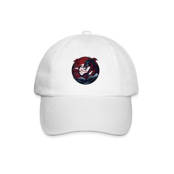 Eternal dragon - Baseball Cap - white/white - Front