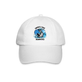 Aquarium Aquarists Fish Ornamental fish Aquaristics - Baseball Cap - white/white - Front