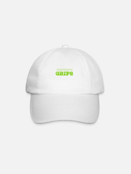 ich bin clever - Baseballkappe - Weiß/Weiß
