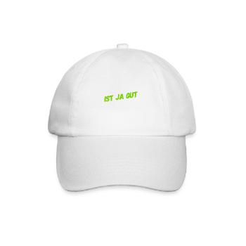 bleib locker - Baseballkappe - Weiß/Weiß - Vorne