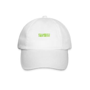 Kündigung - Baseballkappe - Weiß/Weiß - Vorne