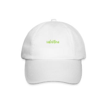 Valentinsfrau - Baseballkappe - Weiß/Weiß - Vorne