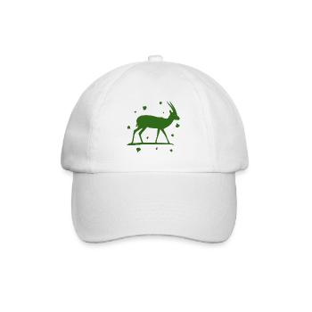 Deer - Forest, Nature, Animal Welfare - Baseball Cap - white/white - Front