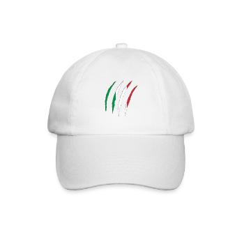 Italy - Baseballkappe - Weiß/Weiß - Vorne