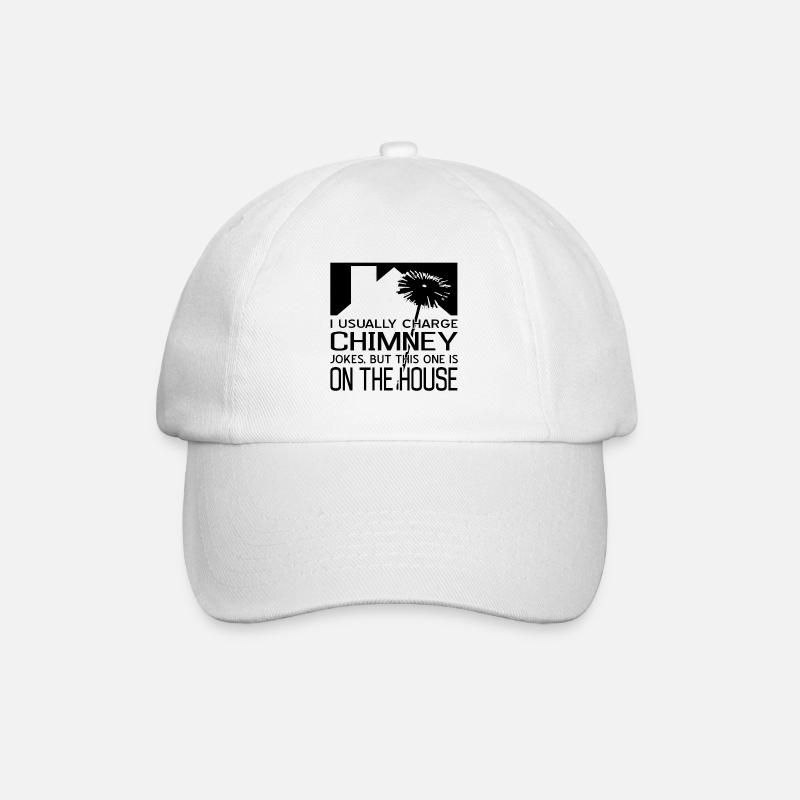 Schornsteinfeger - Baseballkappe - Weiß/Weiß