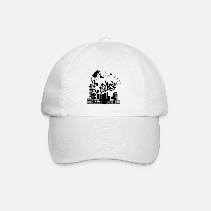 Parkour - Baseball Cap - white/white